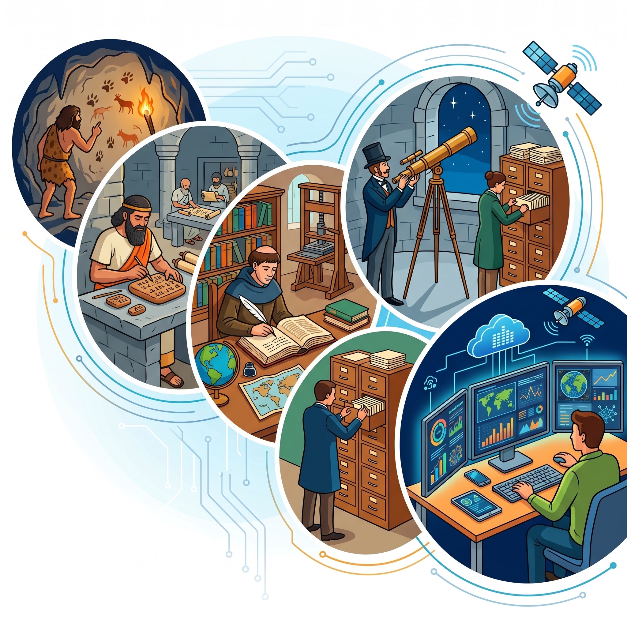 The Evolution of Information Gathering