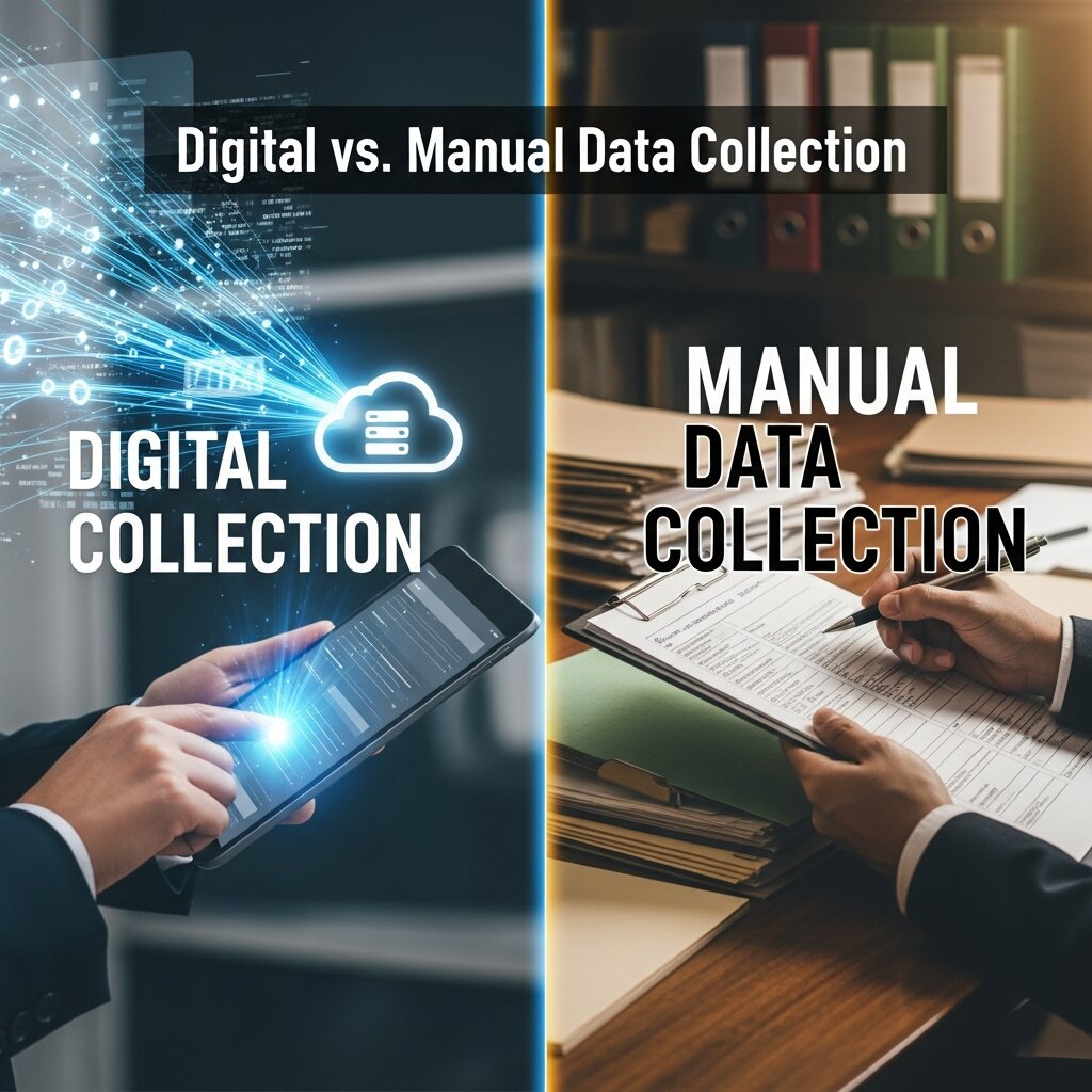 Digital vs. Manual Data Collection