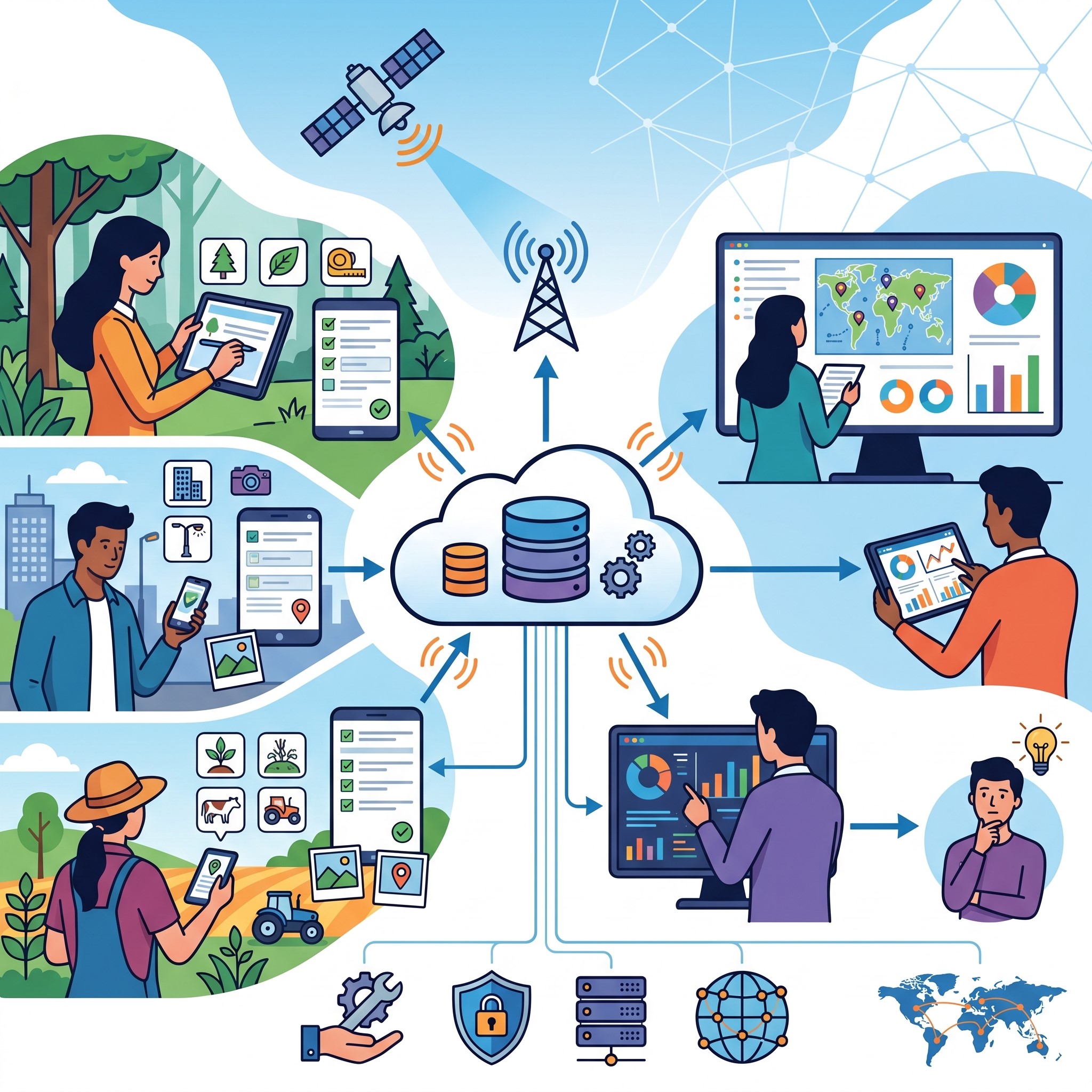 mobile data collection supports